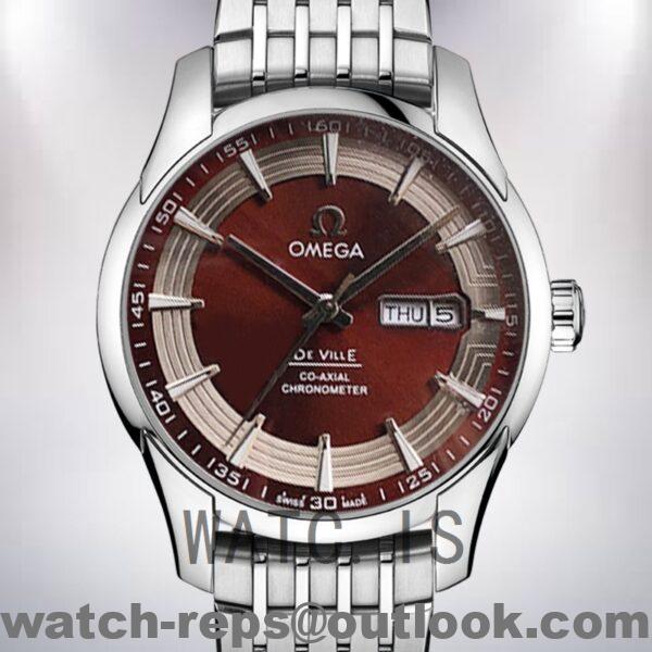 Omega De Ville Men 431.60.41.22.13.001-001 41mm Silver-tone Bracelet Watch