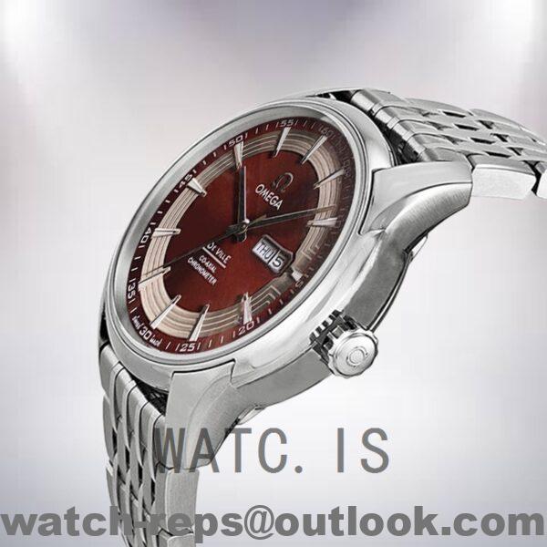 Omega De Ville Men 431.60.41.22.13.001-001 41mm Silver-tone Bracelet Watch - Image 3