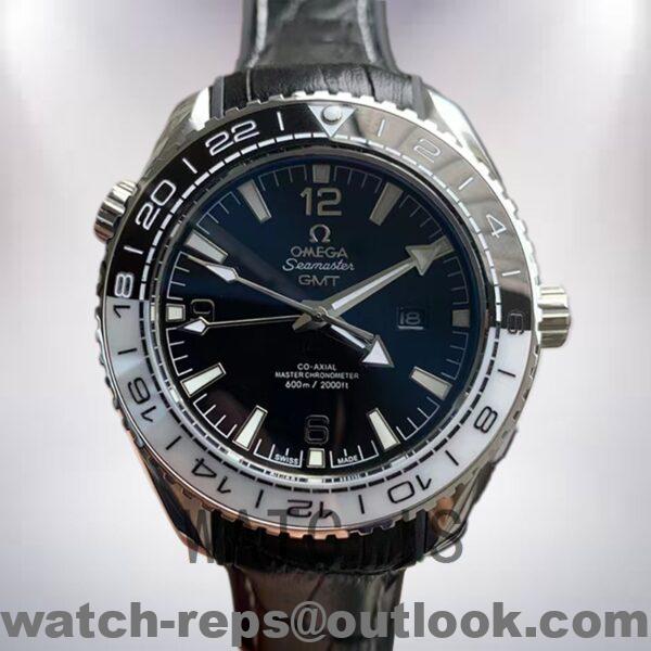 Omega Seamaster 215.33.44.22.01.001 44mm Men Asian Automatic Black Dial Watch