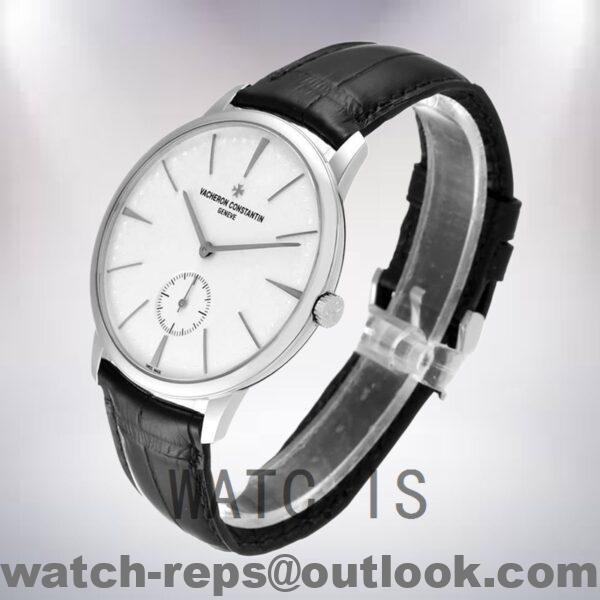 Vacheron Constantin Patrimony Men 42mm 1110U/000G-B086 Leather Strap Automatic Watch - Image 4