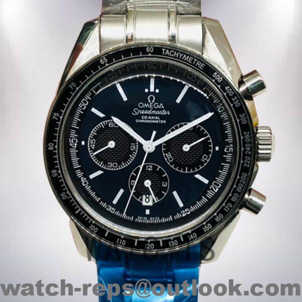 Omega Speedmaster 326.30.40.50.01.001 40mm Men Silver-tone Black Dial Watch