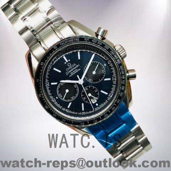 Omega Speedmaster 326.30.40.50.01.001 40mm Men Silver-tone Black Dial Watch - Image 2