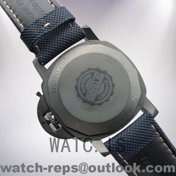 Panerai Luminor Marina Men's 44mm PAM01117 Automatic Blue Dial Watch - Image 4