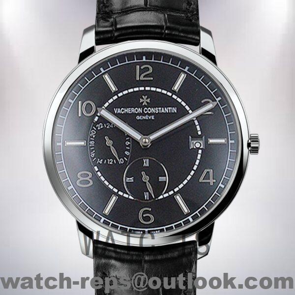 Vacheron Constantin Fiftysix Men 40mm FiftysixBKAL-001 Leather Strap Watch 4