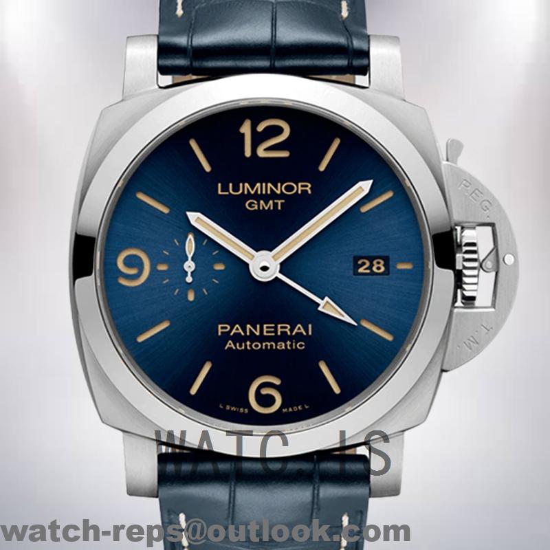 Panerai Luminor Men’s PAM01036-001 44mm Leather Strap Automatic Watch 3