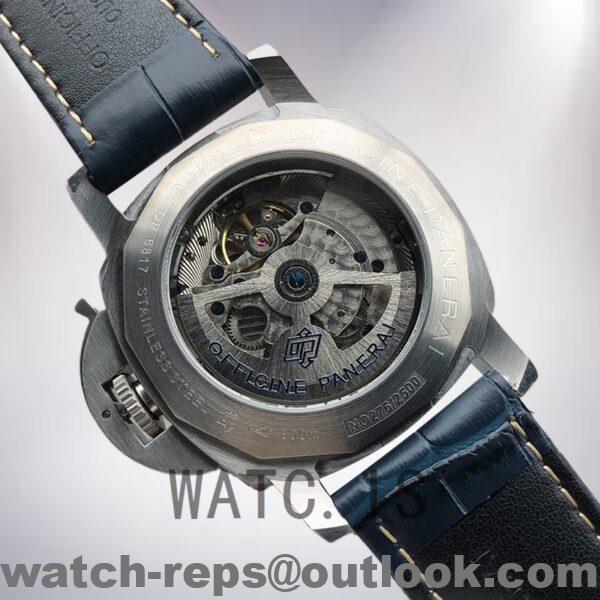 Panerai Luminor GMT PAM01033 Men's 44mm Leather Strap Blue Dial Watch - Image 3