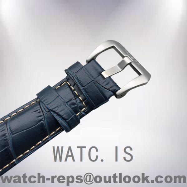 Panerai Luminor GMT PAM01033 Men's 44mm Leather Strap Blue Dial Watch - Image 4
