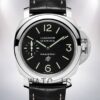 Panerai Luminor Marina 44mm PAM01005-001 Men's Black Dial Leather Strap Watch