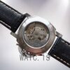 Panerai Luminor Marina 44mm PAM01005-001 Men's Black Dial Leather Strap Watch - Image 4