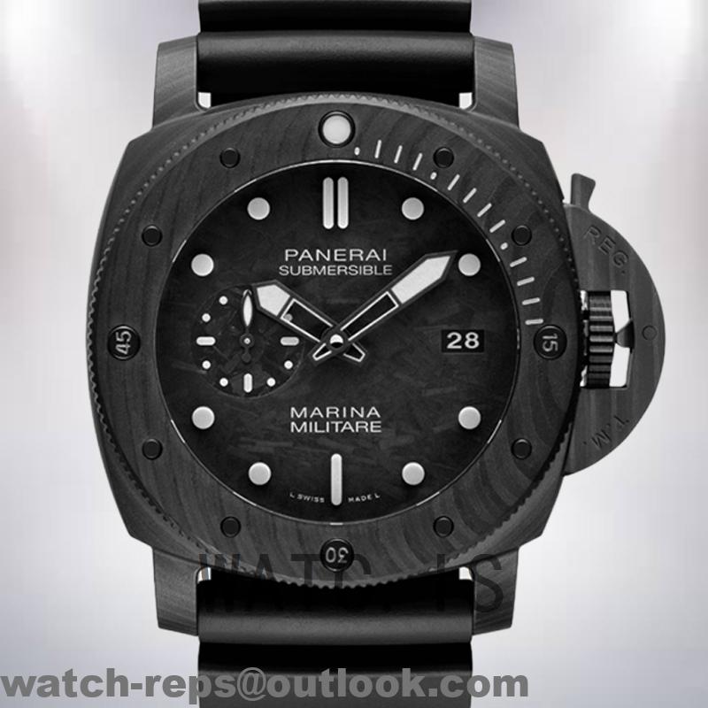 Panerai Luminor GMT 44mm Men’s PAM00986 Leather Strap Watch 3