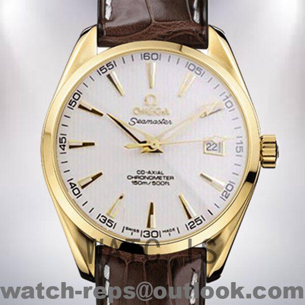Omega Seamaster 41mm Men SeamasterWSL-004 Automatic Leather Strap Watch
