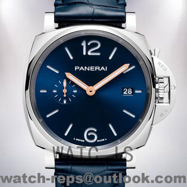 Panerai Luminor Due Men's PAM01274 44mm Silver-tone Watch