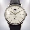 Vacheron Constantin Patrimony Men 40mm PatrimonyWSL-005 Silver-tone Leather Strap Watch