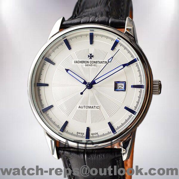 Vacheron Constantin Patrimony 40mm PatrimonyWSL-003 Men Silver-tone White Dial Watch