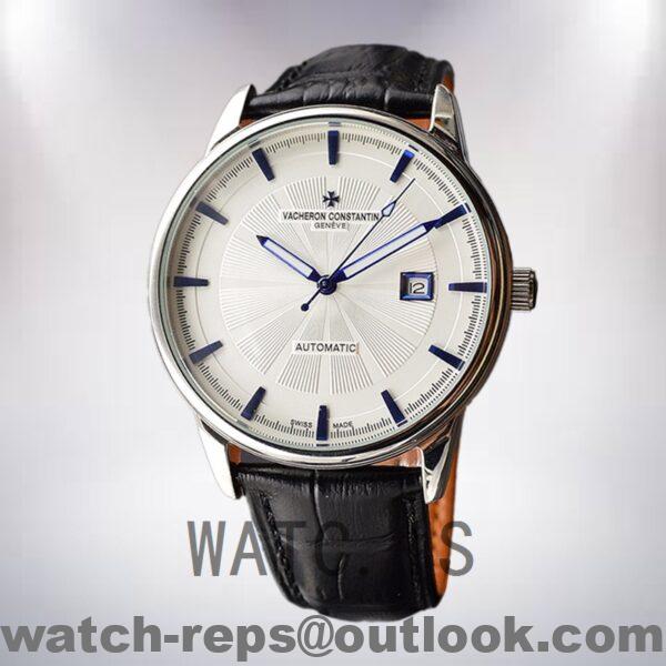 Vacheron Constantin Patrimony 40mm PatrimonyWSL-003 Men Silver-tone White Dial Watch - Image 2