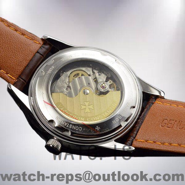 Vacheron Constantin Patrimony 40mm PatrimonyWSL-003 Men Silver-tone White Dial Watch - Image 4