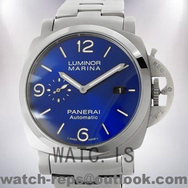 Panerai Luminor Marina Men's PAM01058 44mm Silver-tone Automatic Watch