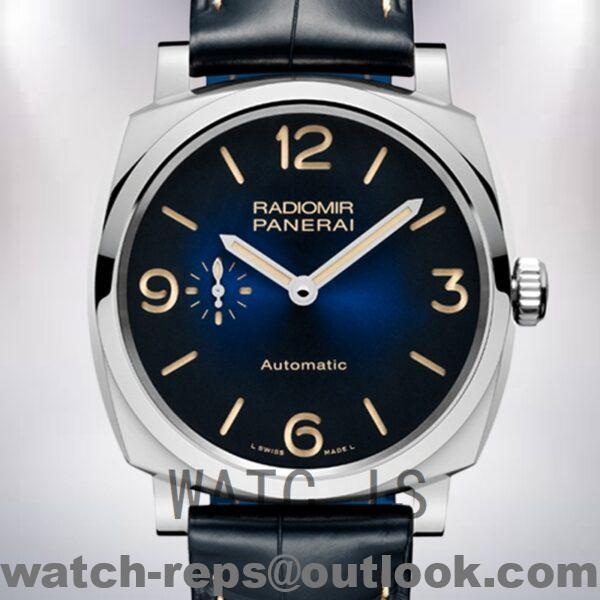 Panerai Radiomir PAM00933 Men's 44mm Blue Dial Watch