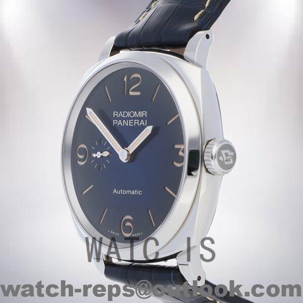 Panerai Radiomir PAM00933 Men's 44mm Blue Dial Watch - Image 4