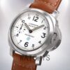Panerai Luminor Marina Men's 44mm PAM00778 Silver-tone White Dial Watch - Image 3
