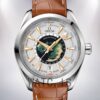 Omega Seamaster 220.93.43.22.99.001 41mm Men Silver-tone Leather Strap Watch