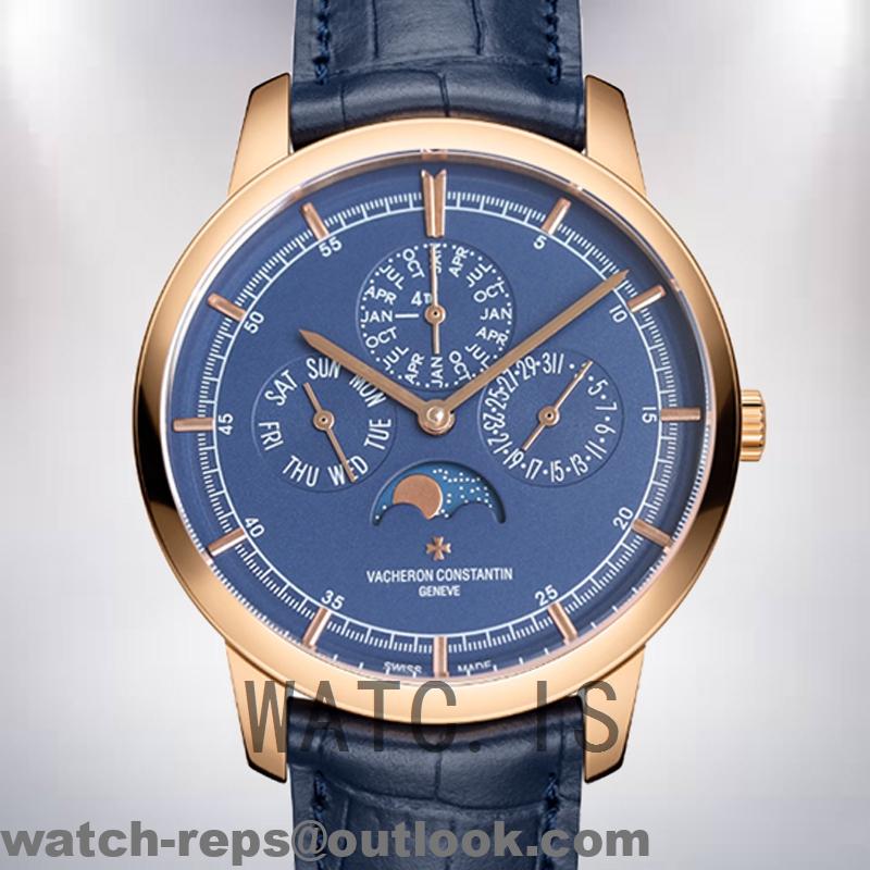 Vacheron Constantin Fiftysix Men’s 41mm 4600E/000R-B576 Rose Gold-tone Watch 2