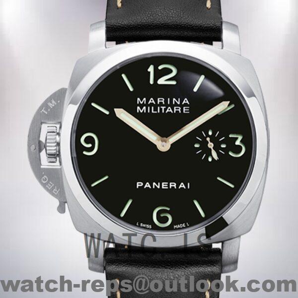 Panerai Luminor Marina Men's PAM00217 44mm Automatic Black Dial Watch