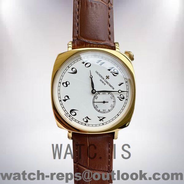 Vacheron Constantin Historiques Men 41mm 82035/000R-9359 Leather Strap Automatic Watch 5