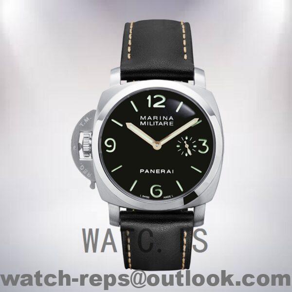 Panerai Luminor Marina Men's PAM00217 44mm Automatic Black Dial Watch - Image 2