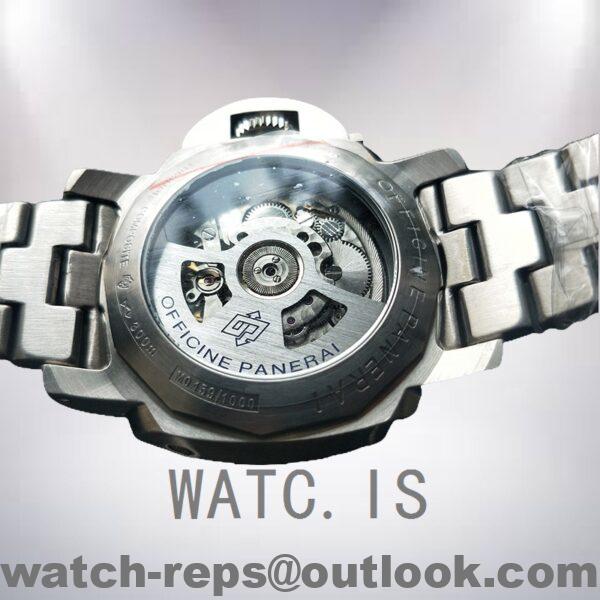 Panerai Luminor Power Reserve Men's PAM00171 44mm Black Dial Bracelet Watch - Image 4