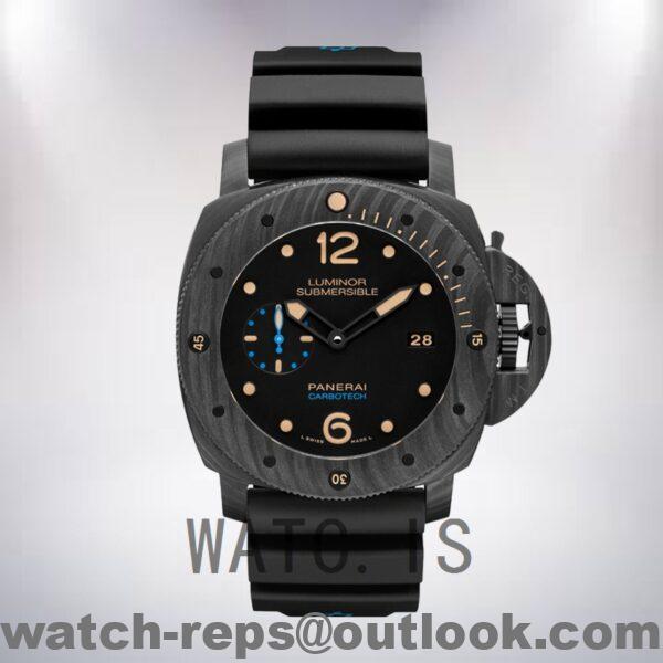 Panerai Luminor Submersible PAM00616 Men's 47mm Black Dial Watch - Image 2