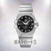 Omega Constellation 123.55.38.21.51.001 38mm Men Black Dial Silver-tone Watch - Image 2