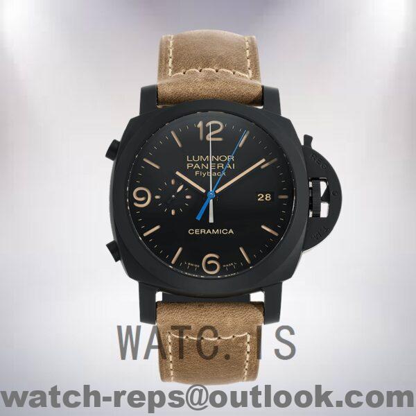 Panerai Luminor 1950 Men’s 44mm PAM00580 Black-tone Black Dial Watch 5