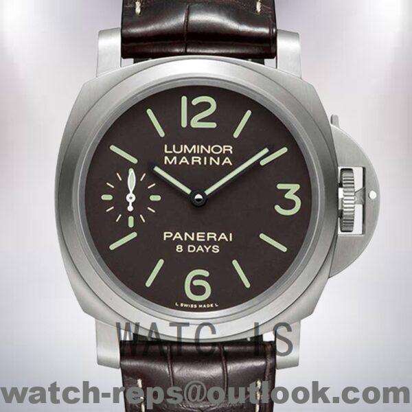Panerai Luminor Marina 44mm PAM00564 Men's Brown Dial Automatic Watch