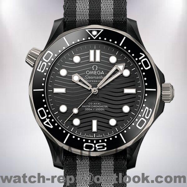 Omega Seamaster Men 43mm 210.92.44.20.01.002 Black Dial Strap Watch 4