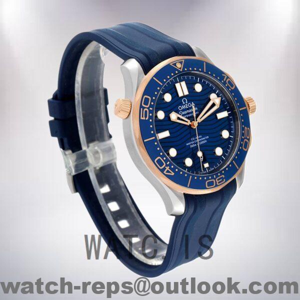 Omega Seamaster Men 210.22.42.20.03.002 42mm Blue Dial Automatic Watch - Image 4