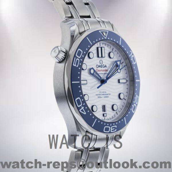 Omega Seamaster 42mm 522.30.42.20.04.001 Men Bracelet White Dial Watch - Image 4