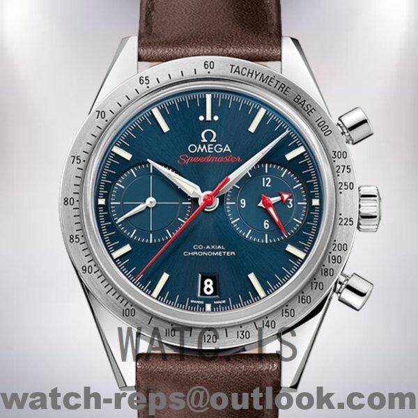 Omega Speedmaster 331.12.42.51.03.001 Men 41mm Silver-tone Blue Dial Watch