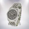 Rolex Datejust 116334BKSJ 41mm Men's Silver-tone Oyster Bracelet Watch - Image 3