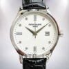 Patek Philippe Calatrava CalatravaWSL003 40mm Men's White Dial Leather Strap Watch