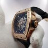 Richard Mille RM035 Around 50*45mm Men RM035-001 Transparent Dial Rubber Band Watch - Image 3