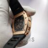 Richard Mille RM035 Around 50*45mm Men RM035-001 Transparent Dial Rubber Band Watch - Image 4