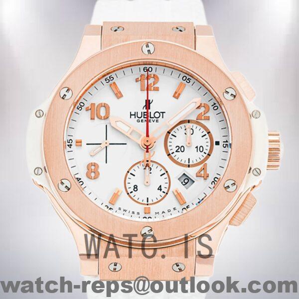 Hublot Big Bang 44mm Men 301.PE.230.RW.114 White Dial Rose Gold-tone Watch 4