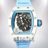 Richard Mille RM055 Around 50*43mm RM055-010 Men Transparent Dial Watch