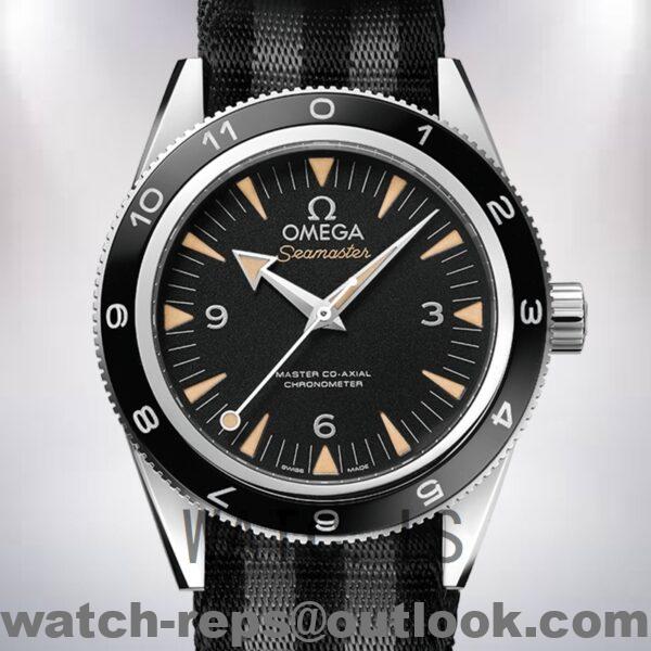 Omega Seamaster 41mm 233.32.41.21.01.001 Men Black Dial Watch